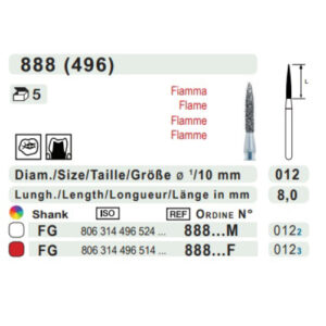 fresa a fiamma 888