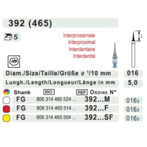 fresa interprossimale 392 016