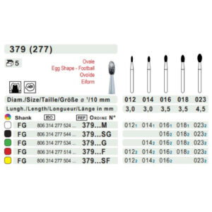 fresa ovale 379