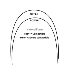 archi ni-ti over eclipse naturalform superiore - dental world