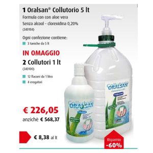 oralsan colluttorio 5 litri